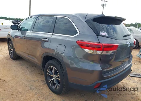 2019 Toyota Highlander Le from USA, damaged, VIN 5TDBZRFH5KS969986